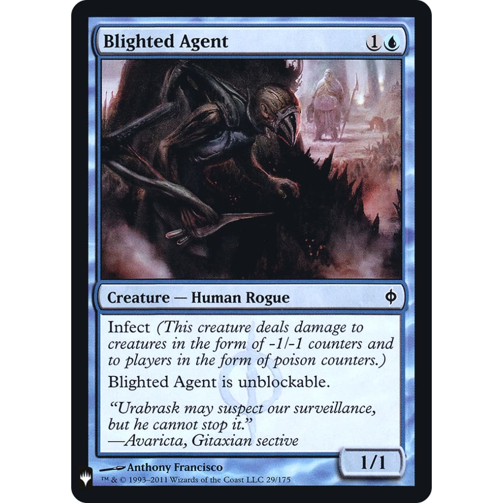 Blighted Agent (PLST-NPH-29) Foil - Single