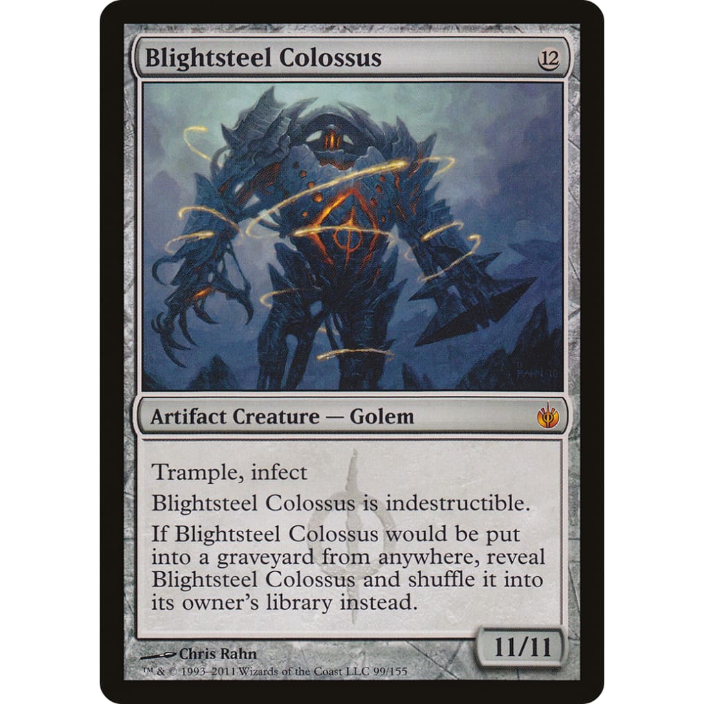 Blightsteel Colossus (MBS-099) Foil - Single