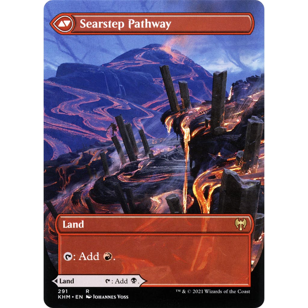 Blightstep Pathway // Searstep (KHM-291) (Borderless) Foil