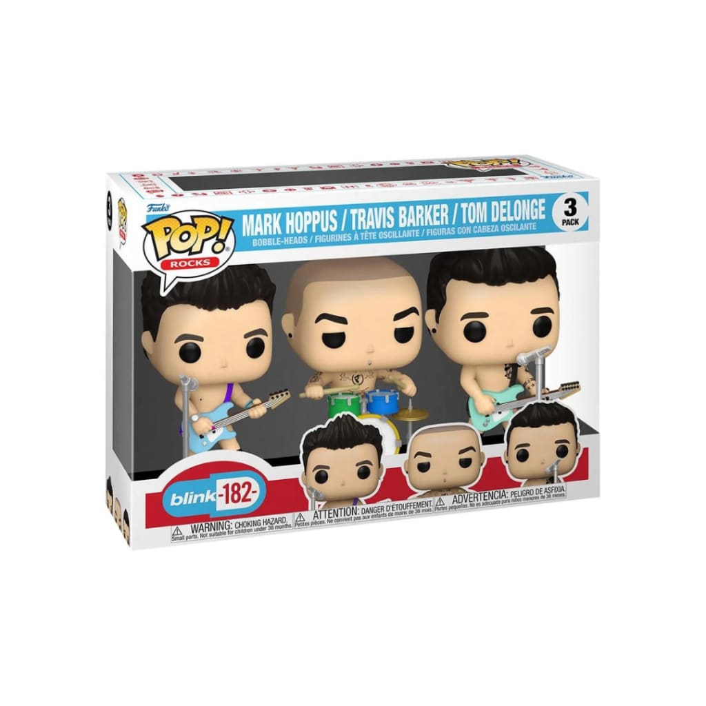Blink-182 What’s My Age Again? Pop! Vinyl Figure 3-Pack