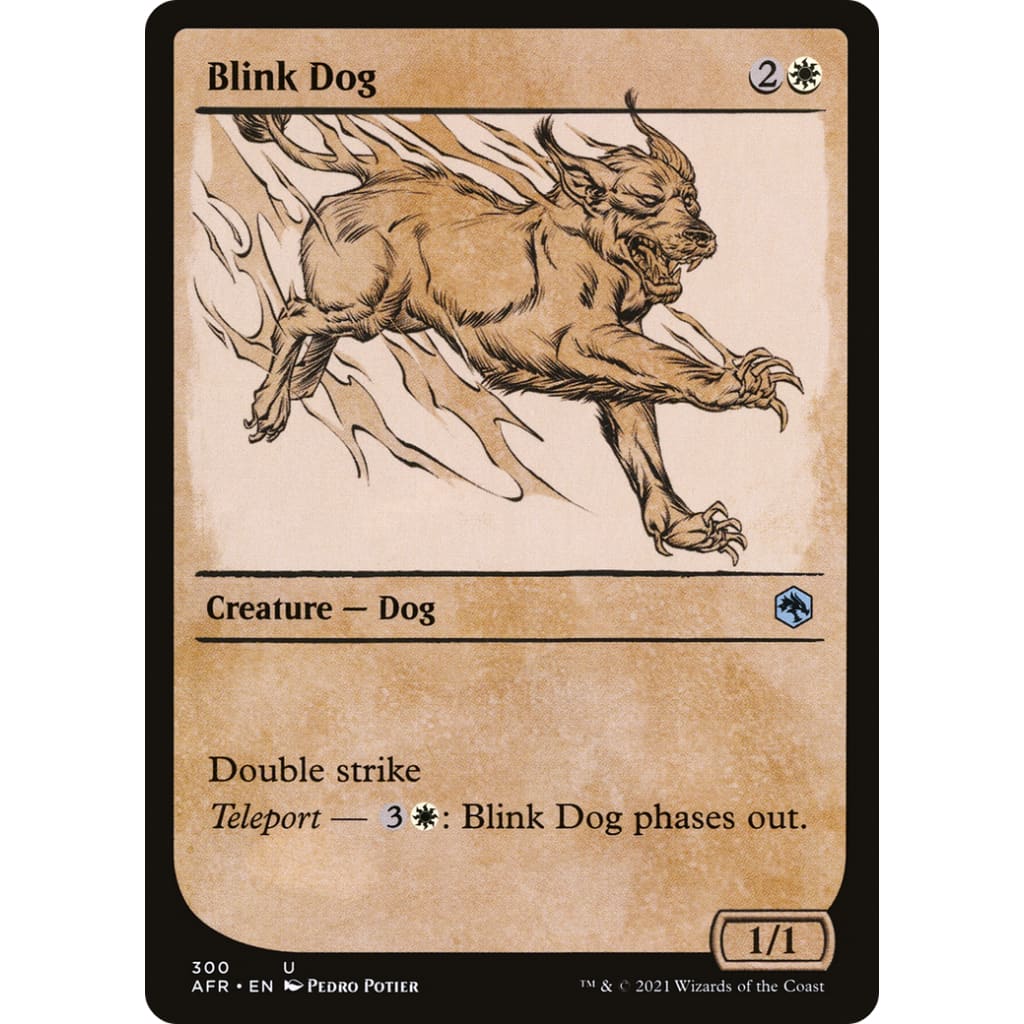 Blink Dog (AFR-300): (Showcase) Foil - Single