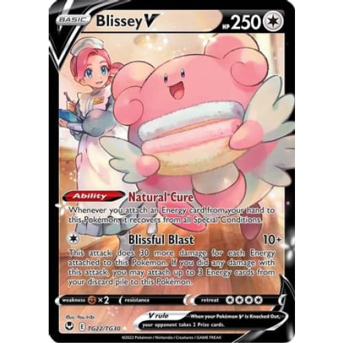 Blissey V (TG22/030) Trainer Gallery Rare Holo Holofoil