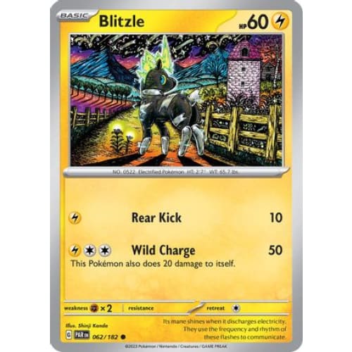 Blitzle - 062/182 (62) Uncommon Reverse Holofoil - Single