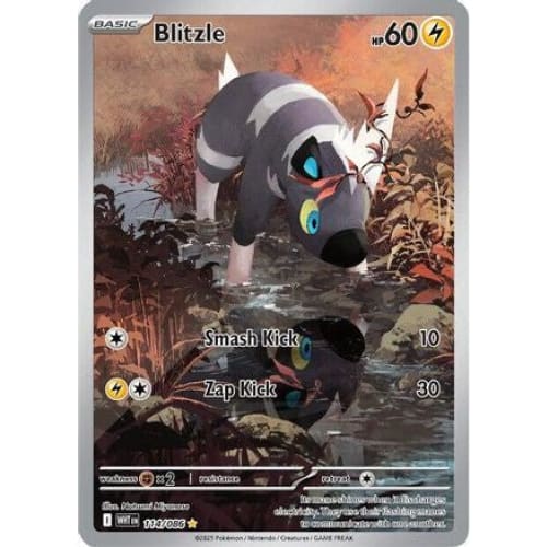 Blitzle - 114/086 (114) Illustration Rare Holofoil - Single