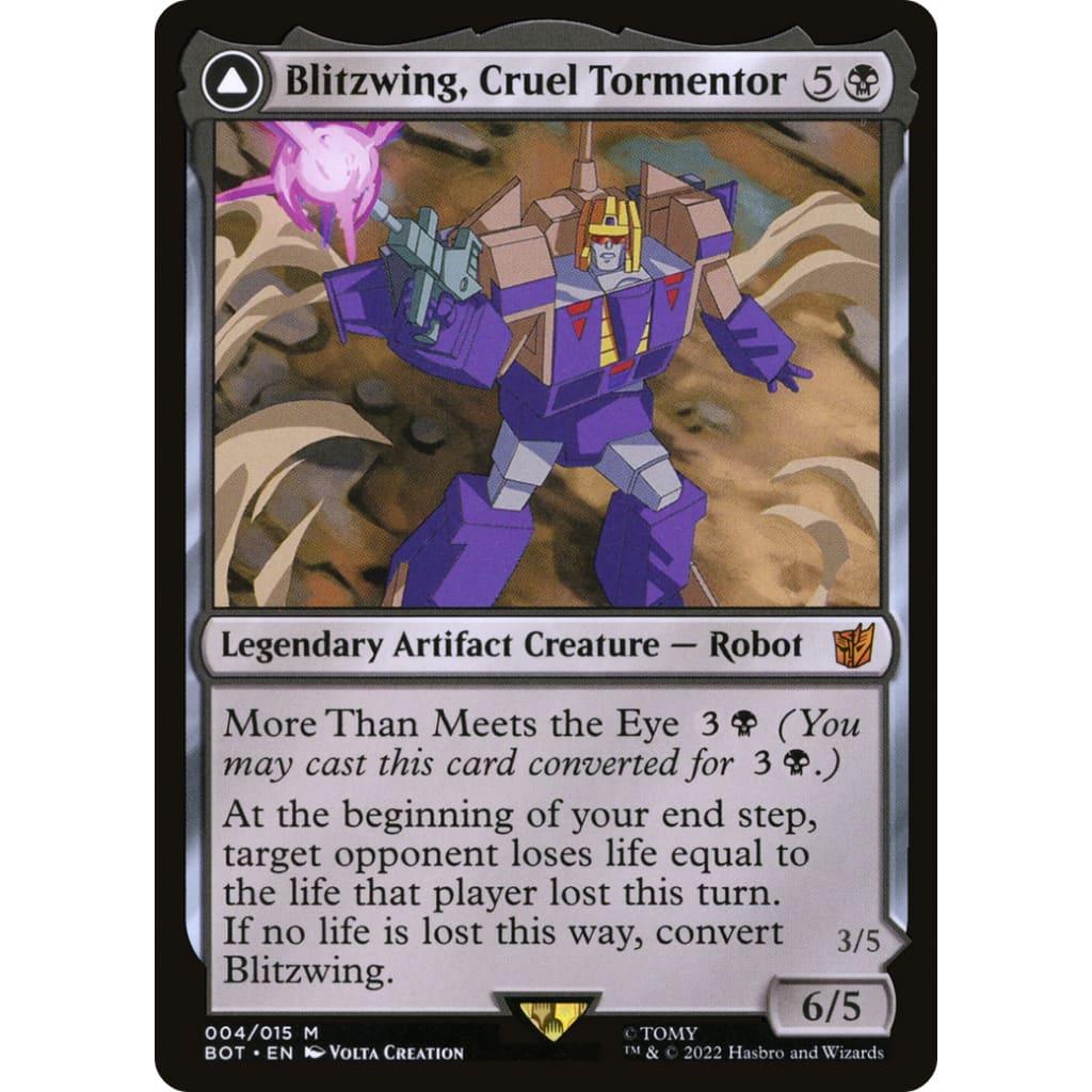 Blitzwing Cruel Tormentor // Adaptive Assailant (BOT-004):