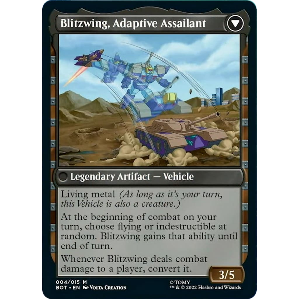 Blitzwing Cruel Tormentor // Adaptive Assailant (BOT-004):