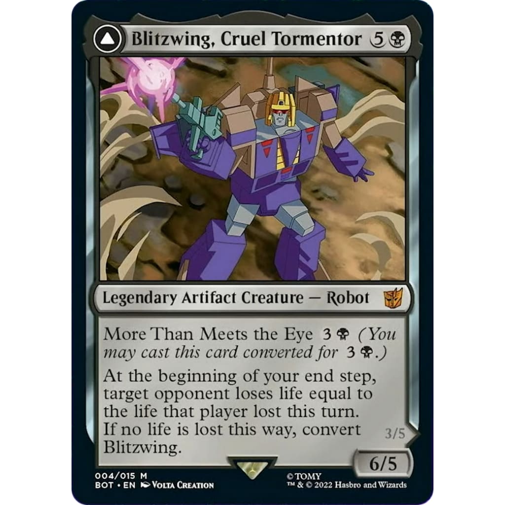 Blitzwing Cruel Tormentor // Adaptive Assailant (BOT-004):