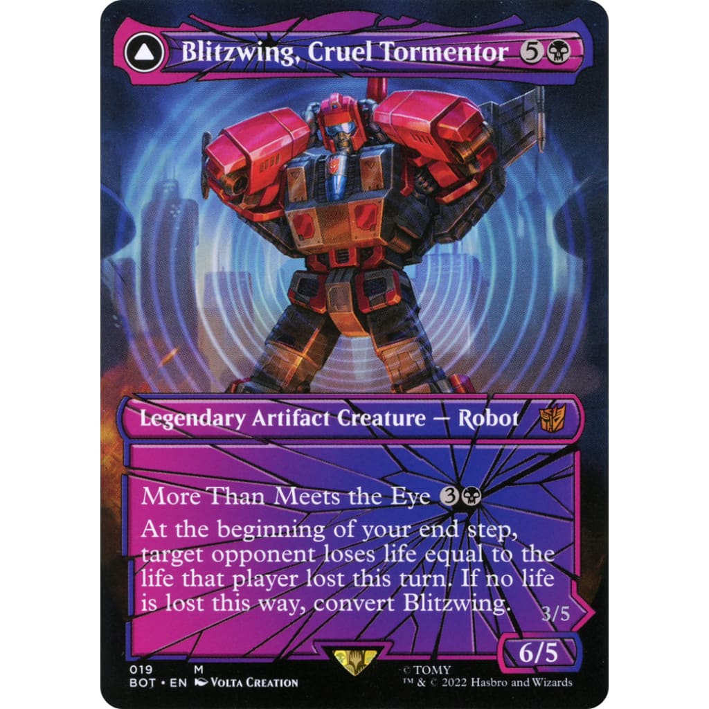 Blitzwing Cruel Tormentor // Adaptive Assailant (BOT-019):