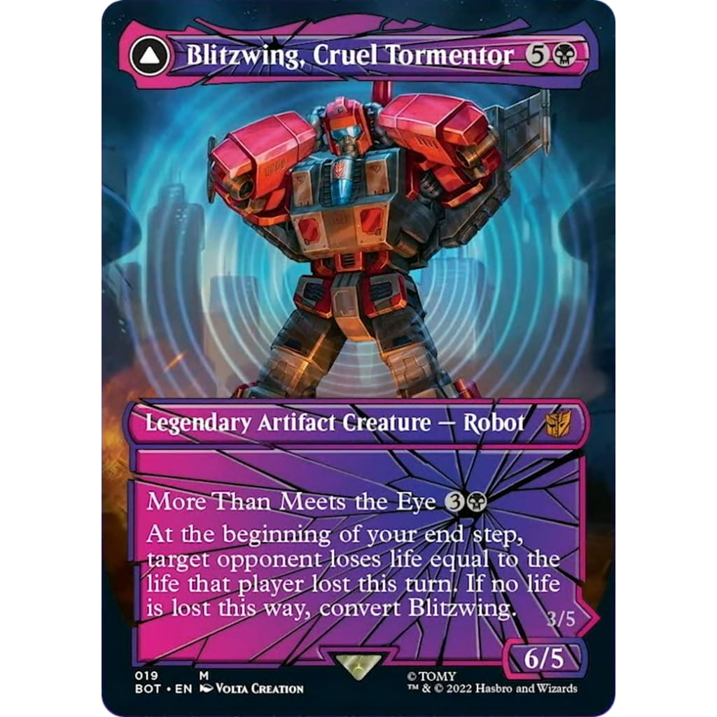 Blitzwing Cruel Tormentor // Adaptive Assailant (BOT-019):