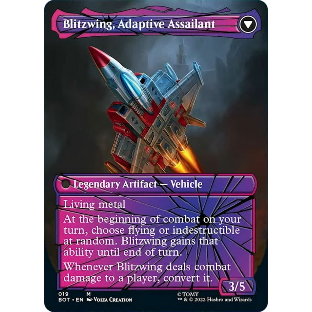Blitzwing Cruel Tormentor // Adaptive Assailant (BOT-019):