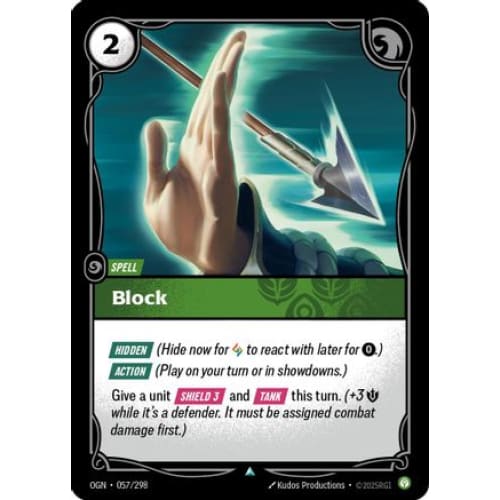 Block (057/298) - Origins - Single