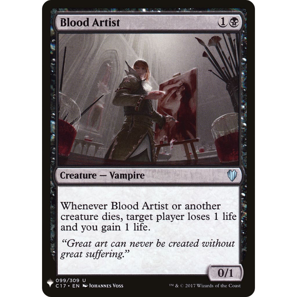 Blood Artist (MB1-581) - Single