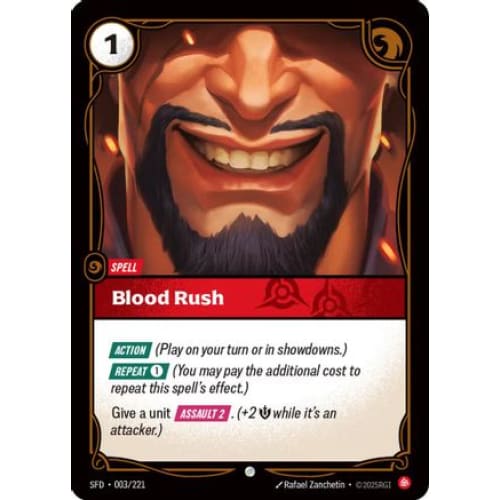 Blood Rush (003/221) - Spiritforged - Single