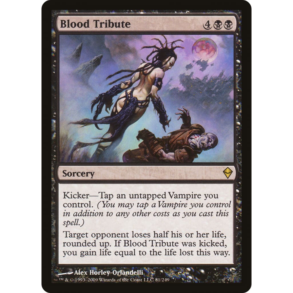Blood Tribute (ZEN-081) Foil - Single