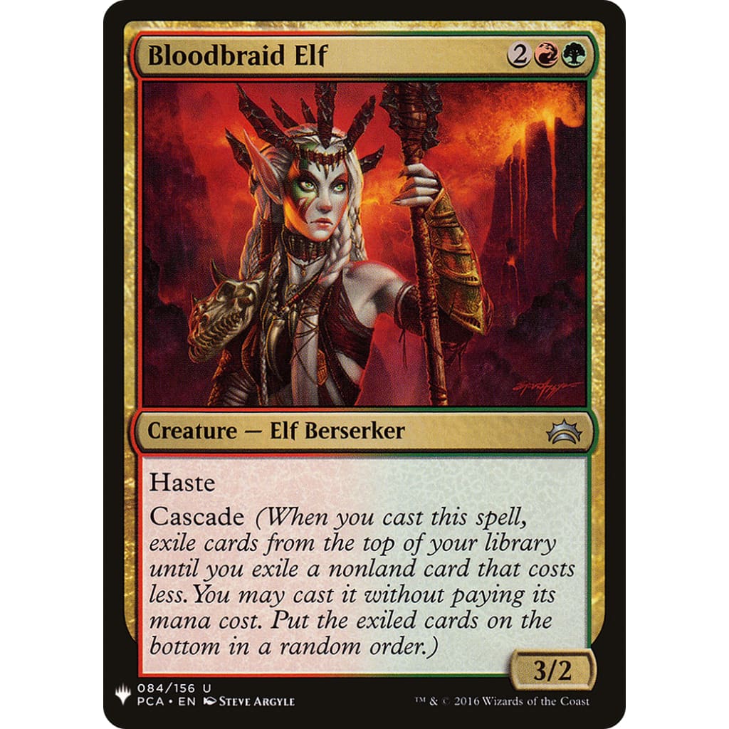 Bloodbraid Elf (PLST-PCA-84) - Single