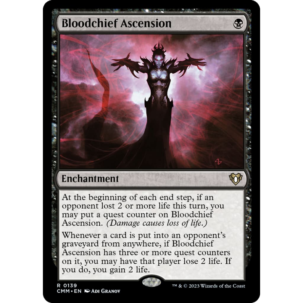 Bloodchief Ascension (CMM-139) Foil - Single