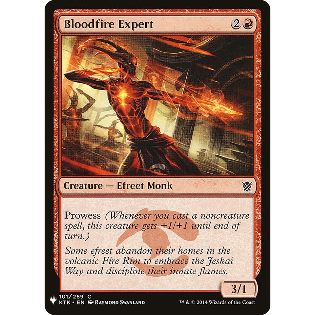 Bloodfire Expert (PLST-KTK-101) - Single
