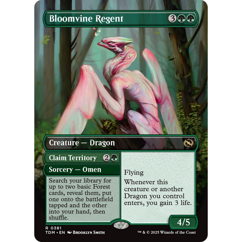 Bloomvine Regent // Claim Territory (TDM-381) (Borderless)