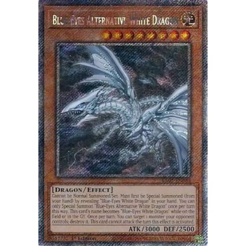 Blue-Eyes Alternative White Dragon (Platinum Secret Rare)