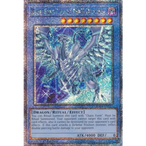 Blue-Eyes Chaos MAX Dragon (New Art) (Quarter Century