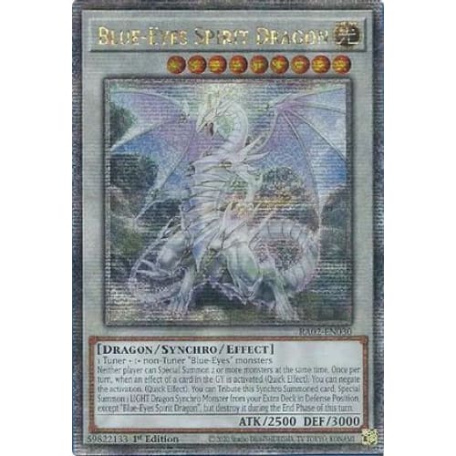Blue-Eyes Spirit Dragon (Quarter Century Secret Rare)