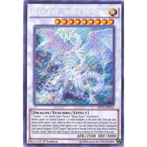 Blue-Eyes Spirit Dragon (SHVI-EN052) Secret Rare Unlimited