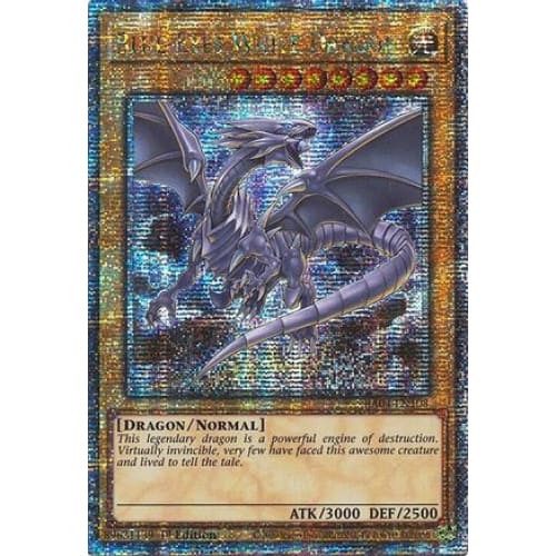 Blue-Eyes White Dragon (8th Art) (Quarter Century Secret