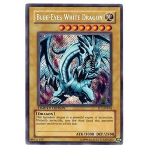 Blue-Eyes White Dragon (FL1-EN001) Secret Rare Limited