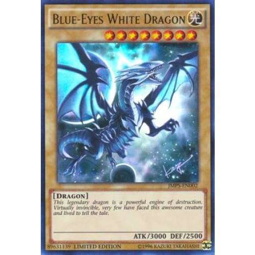 Blue-Eyes White Dragon (JMPS-EN002) Ultra Rare Limited