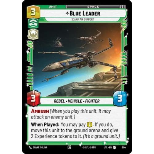 Blue Leader - Scarif Air Support (Foil) (594) Foil - Single