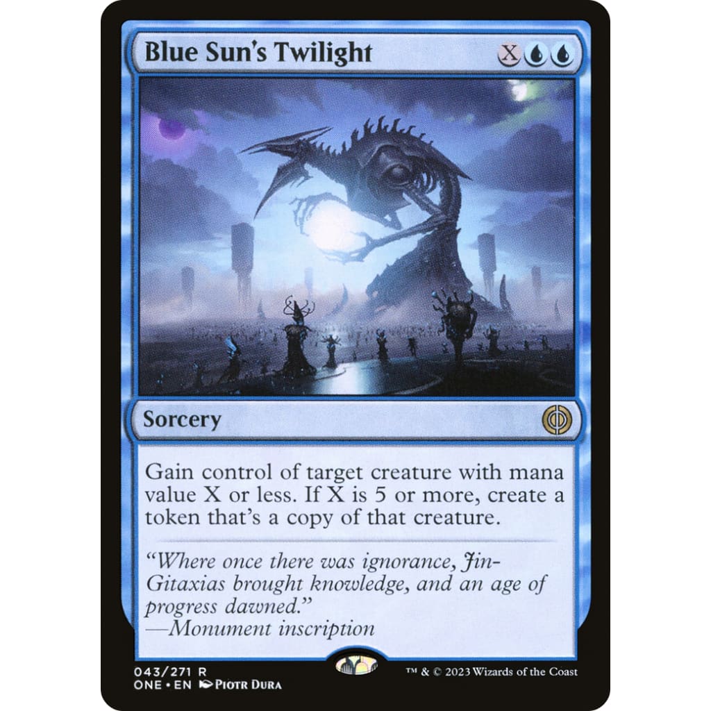 Blue Sun’s Twilight (ONE-043) Foil - Single