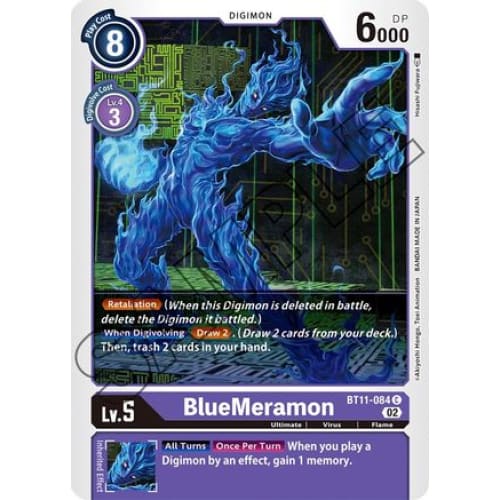 BlueMeramon - BT11-084 - Common Foil - Single