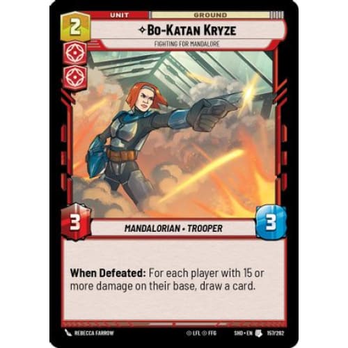 Bo-Katan Kryze - Fighting For Mandalore (157/262) - Shadows