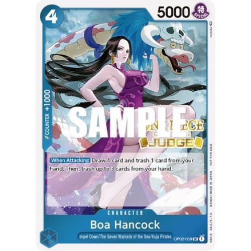 Boa Hancock (Judge) OP02-059 PR One Piece Promotion Cards