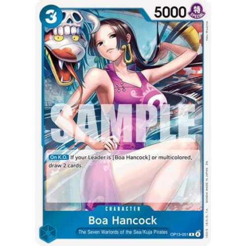 Boa Hancock OP13-051 R Carrying On His Will Foil - Single