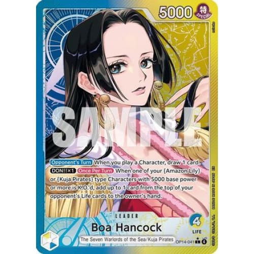 Boa Hancock - OP14-041 (Alternate Art) L The Azure Sea’s