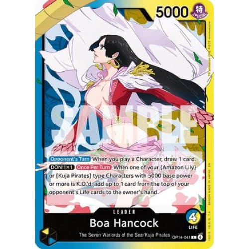 Boa Hancock - OP14-041 L The Azure Sea’s Seven - Single