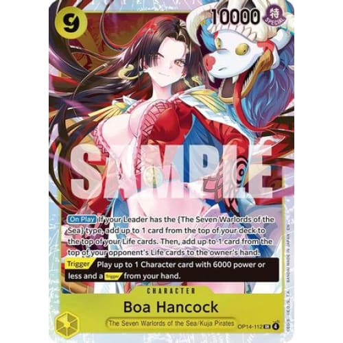 Boa Hancock - OP14-112 SR The Azure Sea’s Seven Foil