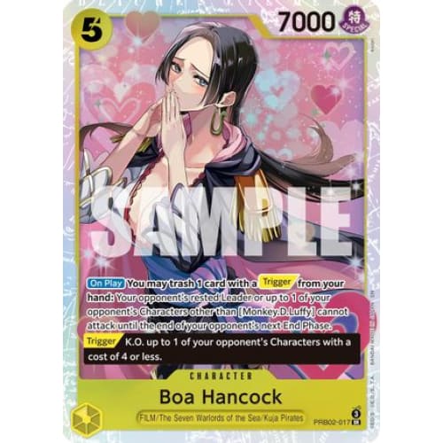 Boa Hancock PRB02-017 SR Premium Booster -The Best- Vol. 2