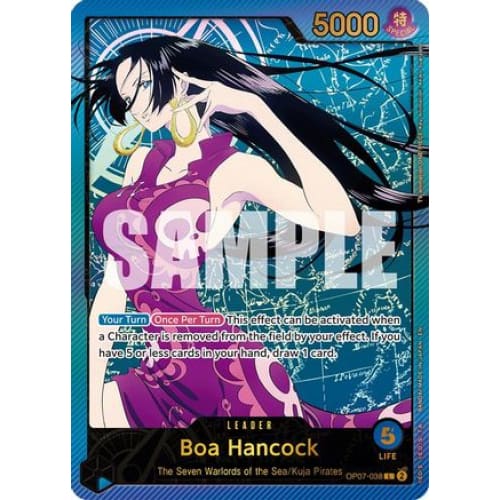 Boa Hancock (SPR) OP07-038 L Extra Booster: Anime 25th