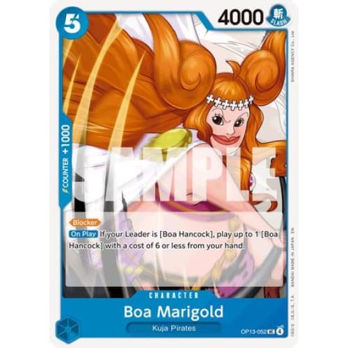 Boa Marigold OP13-052 UC Carrying On His Will - Single