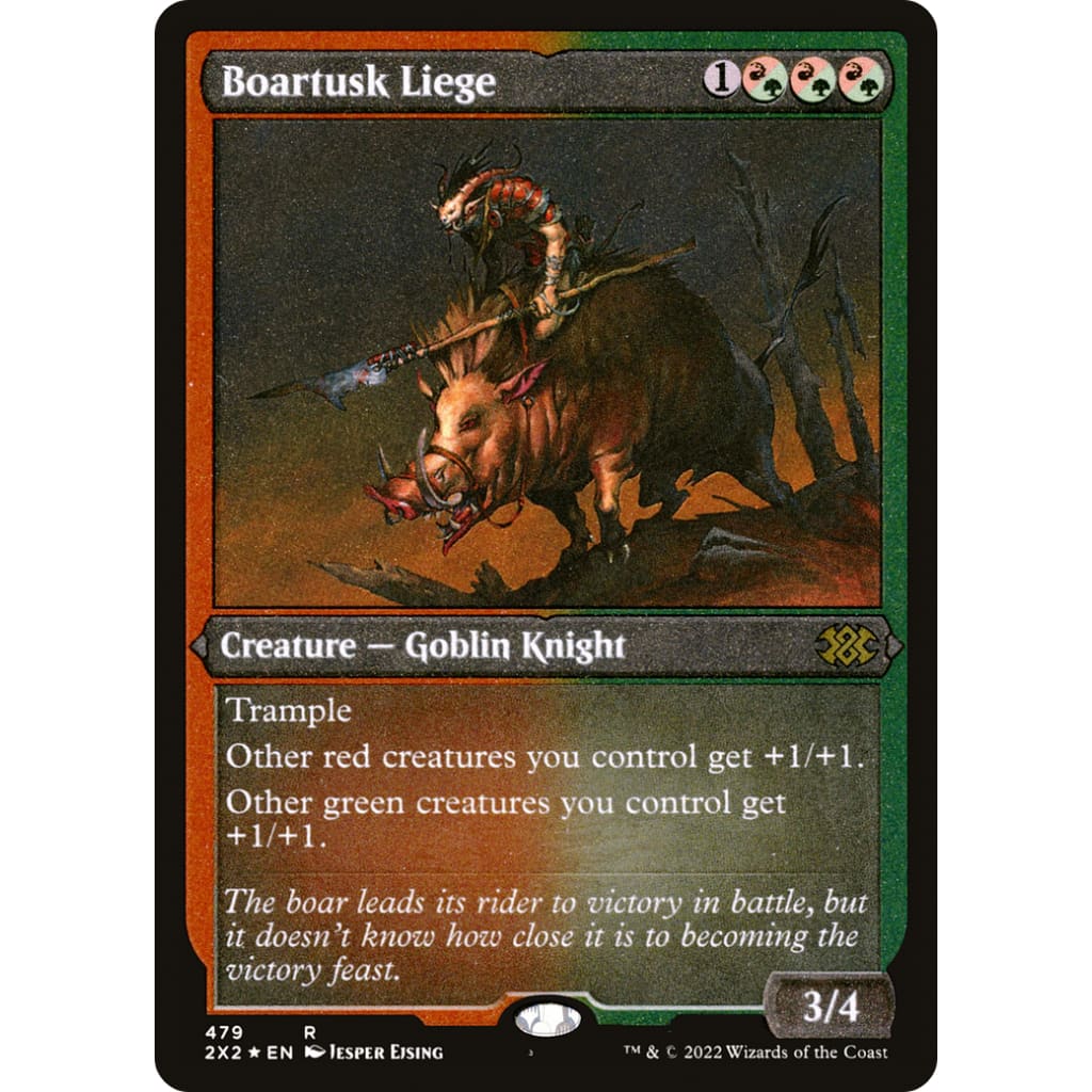 Boartusk Liege (2X2-479) Etched Foil - Single