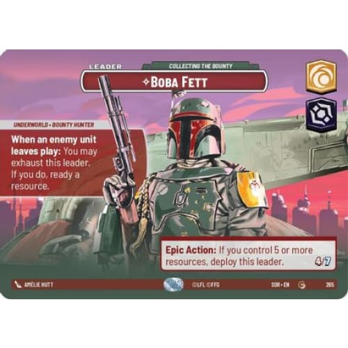 Boba Fett - Collecting the Bounty (Showcase) (265) - Spark