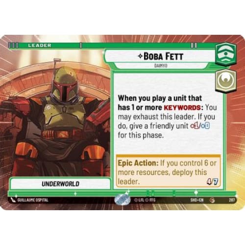 Boba Fett - Daimyo (Hyperspace) (287) - Shadows