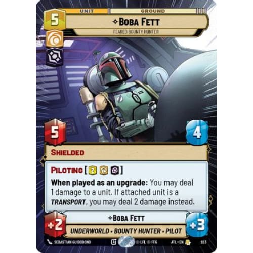Boba Fett - Feared Bounty Hunter (Hyperspace Foil) (923)
