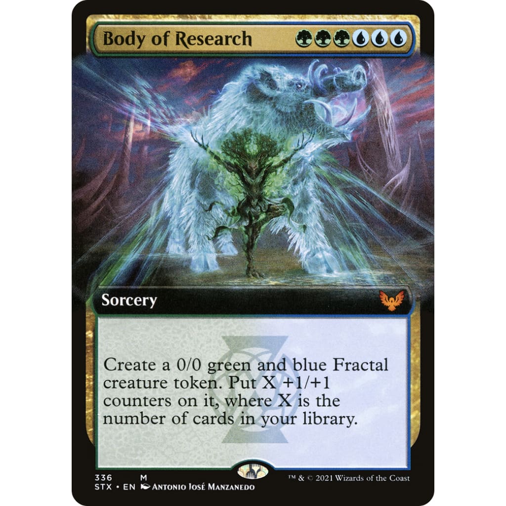 Body of Research (Extended Art) (STX-336): Foil - Single