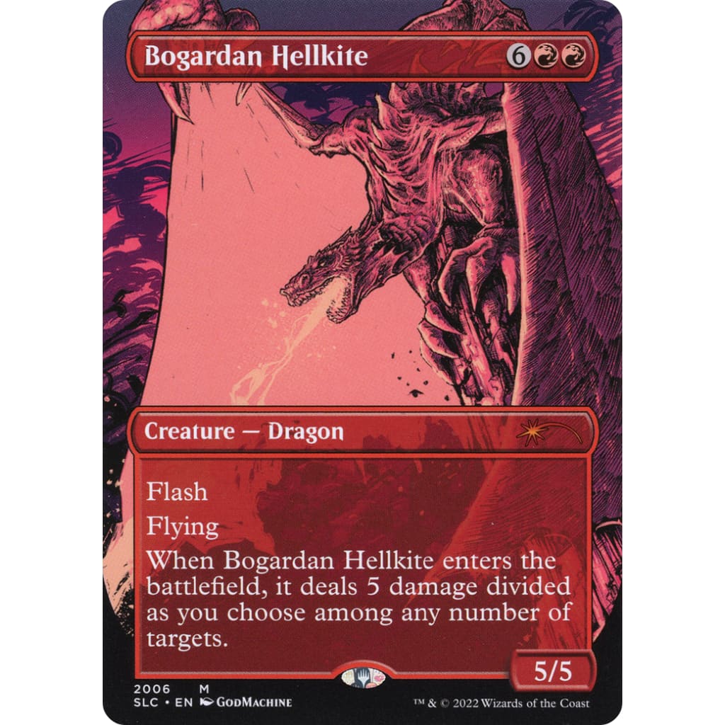 Bogardan Hellkite (SLC-2006) (Borderless) Foil - Single