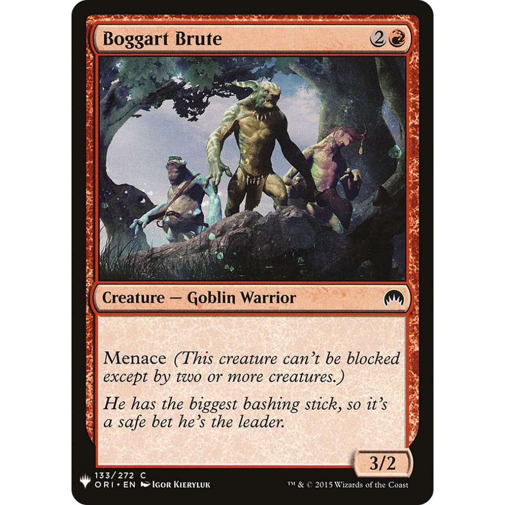 Boggart Brute (PLST-ORI-133) - Single