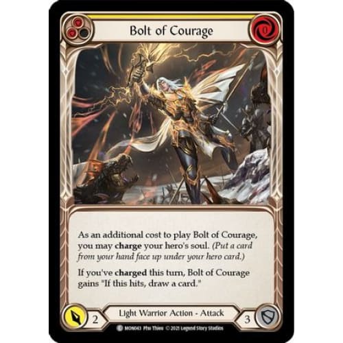 Bolt of Courage (Yellow) (MONARCH) Unlimited Edition