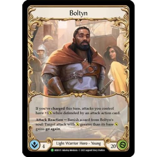 Boltyn - HER035 (FLESH AND BLOOD: PROMO CARDS) Cold Foil